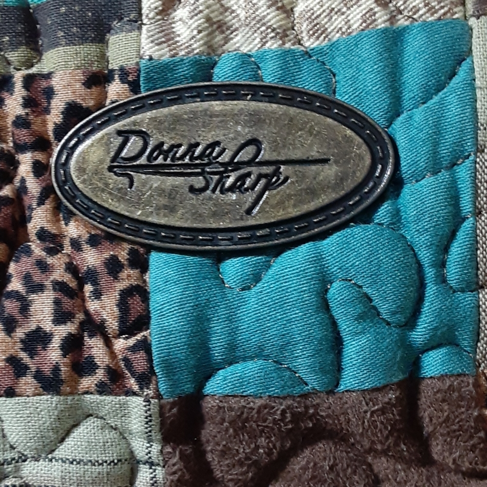 Donna Sharp Patchwork Handbag - image 2